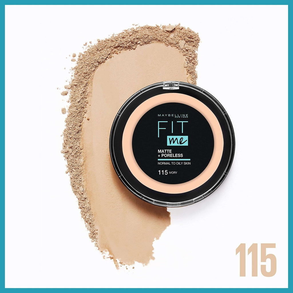 بودرة مايبيلين فيت مي مات+ بدون مسام