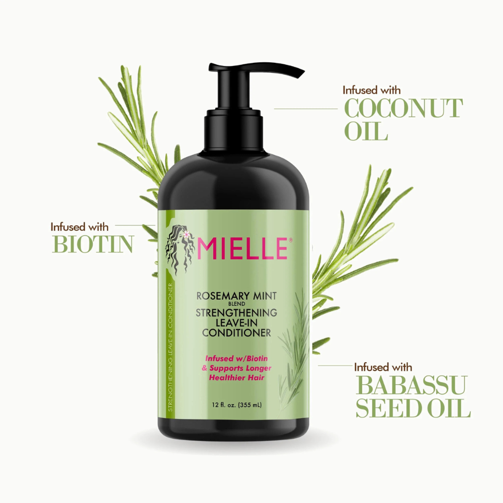 Mielle Rosemary Mint Strengthening Leave-in Conditioner 355ml | Hair Care / Shampoo & Conditioner Mielle Rosemary Mint Strengthening Leave-in Conditioner 355ml | Hair Care / Shampoo & Conditioner