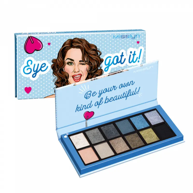 Misslyn Matt X Metallic Eyeshadow Palette No 2