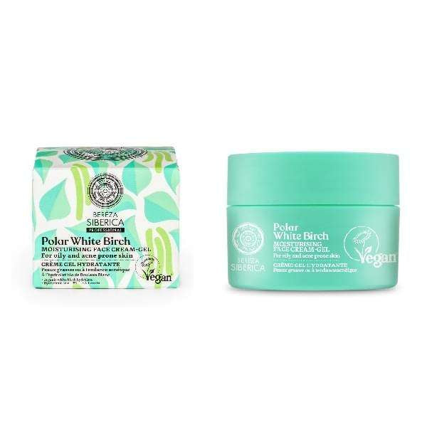 Natura Siberica Polar White Birch Moisturizing face cream gel 50ml