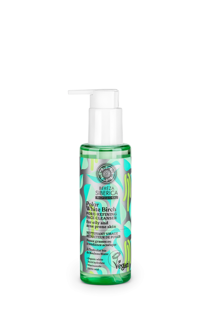 Natura Siberica Polar White Birch Pore refining face cleanser