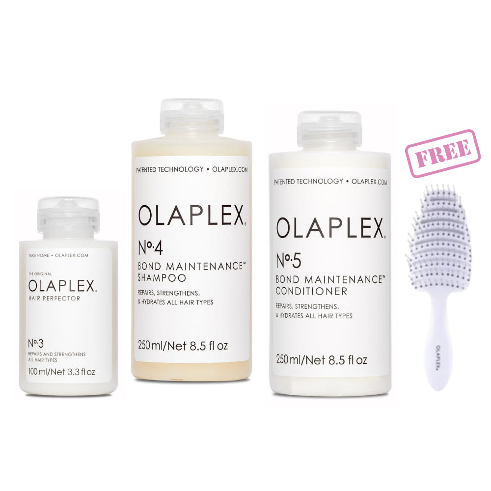 Olaplex Set (No. 3 100ml + No. 4 250ml + No. 5 250ml)