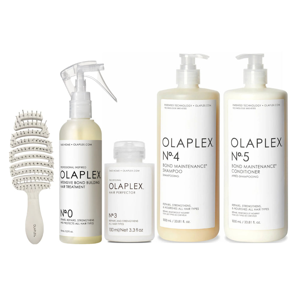 Olaplex Shampoo NO.04 1000ml+ Conditioner NO.05 1000ml +Bond Builder Kit
