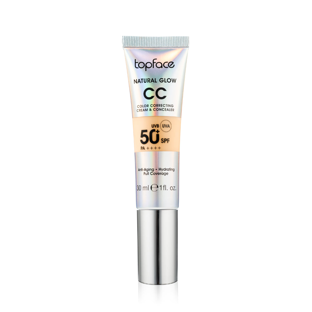Topface Natural Glow Color Correcting Cream & Concealer SPF 50+ PT472