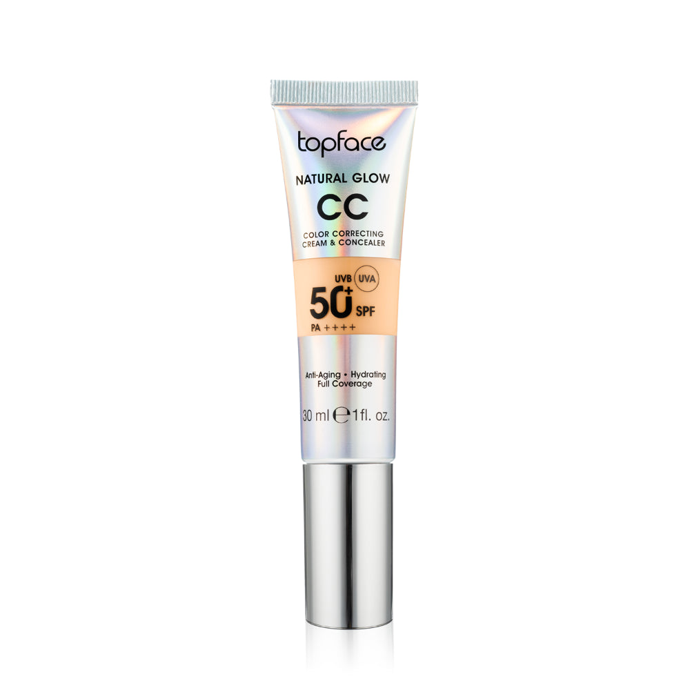 Topface Natural Glow Color Correcting Cream & Concealer SPF 50+ PT472