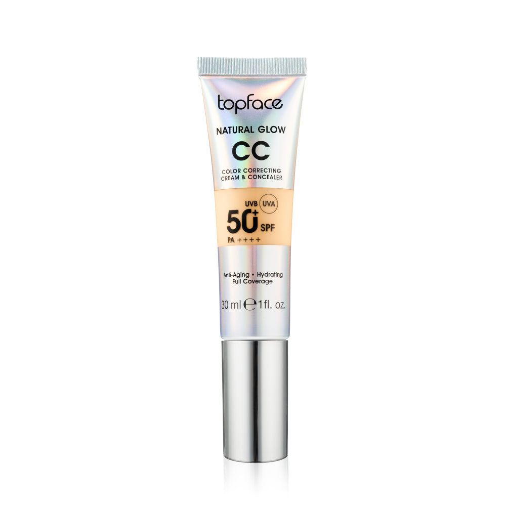 Topface Natural Glow Color Correcting Cream & Concealer SPF 50+ PT472