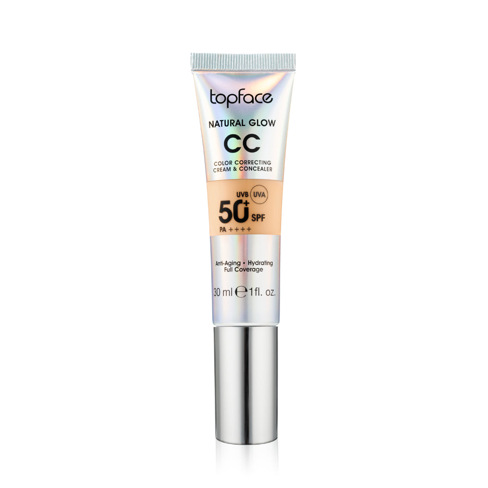 Topface Natural Glow Color Correcting Cream & Concealer SPF 50+ PT472