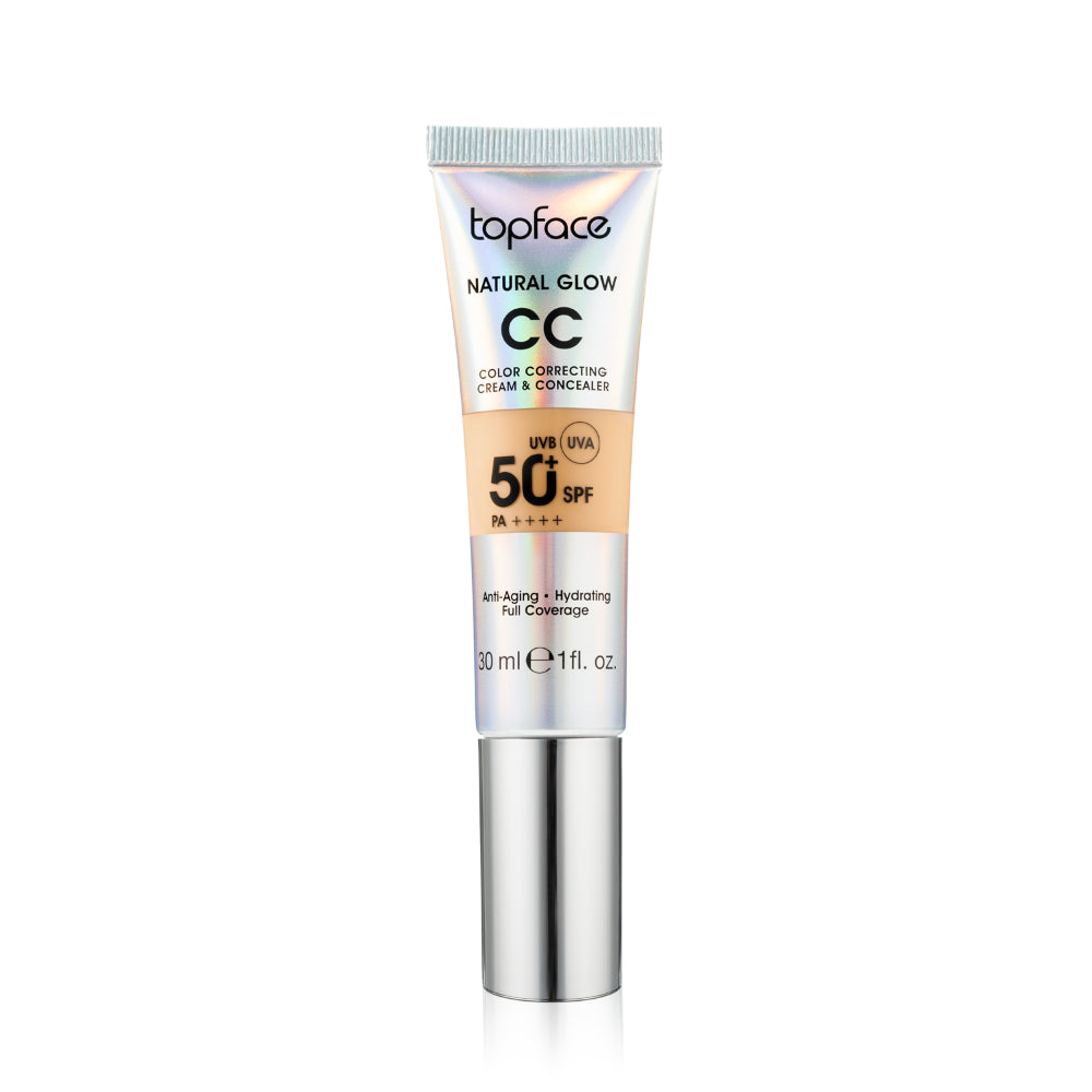 Topface Natural Glow Color Correcting Cream & Concealer SPF 50+ PT472