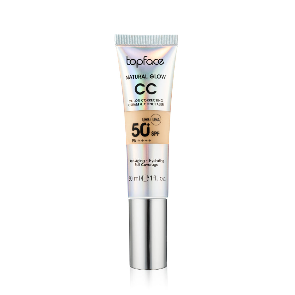 Topface Natural Glow Color Correcting Cream & Concealer SPF 50+ PT472