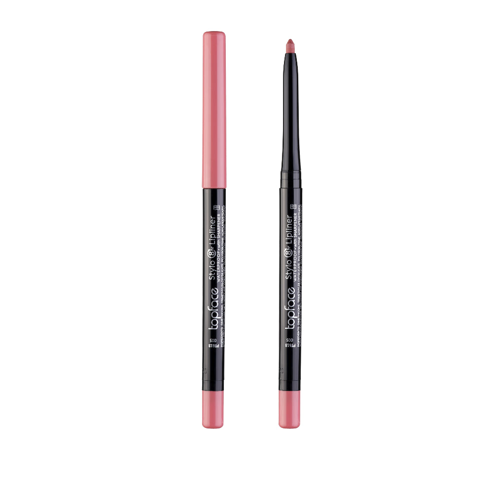TopFace Stylo Waterproof Lipliner with Sharpener – PT618