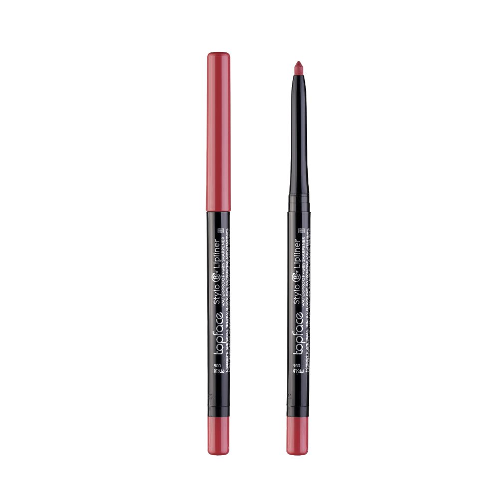 TopFace Stylo Waterproof Lipliner with Sharpener – PT618