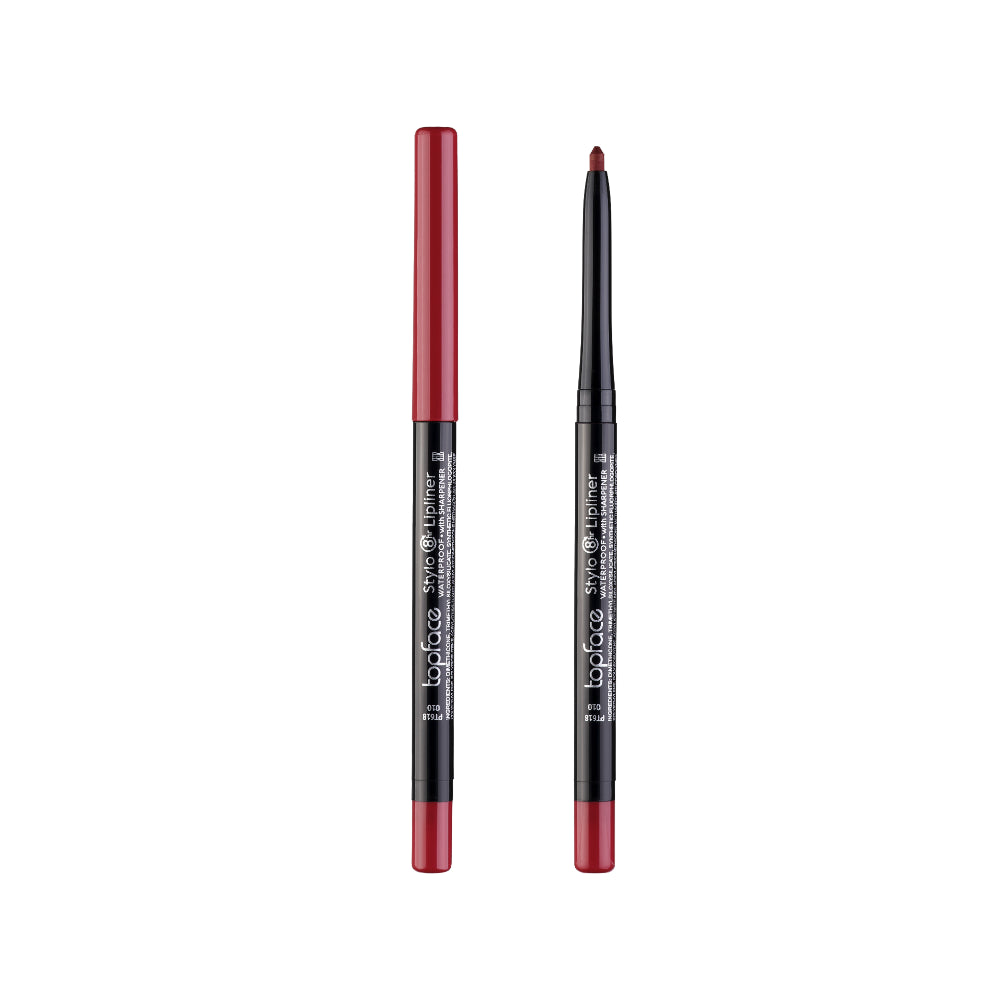 TopFace Stylo Waterproof Lipliner with Sharpener – PT618
