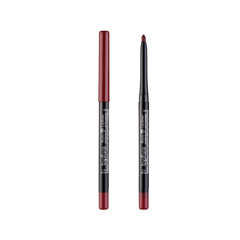 TopFace Stylo Waterproof Lipliner with Sharpener – PT618