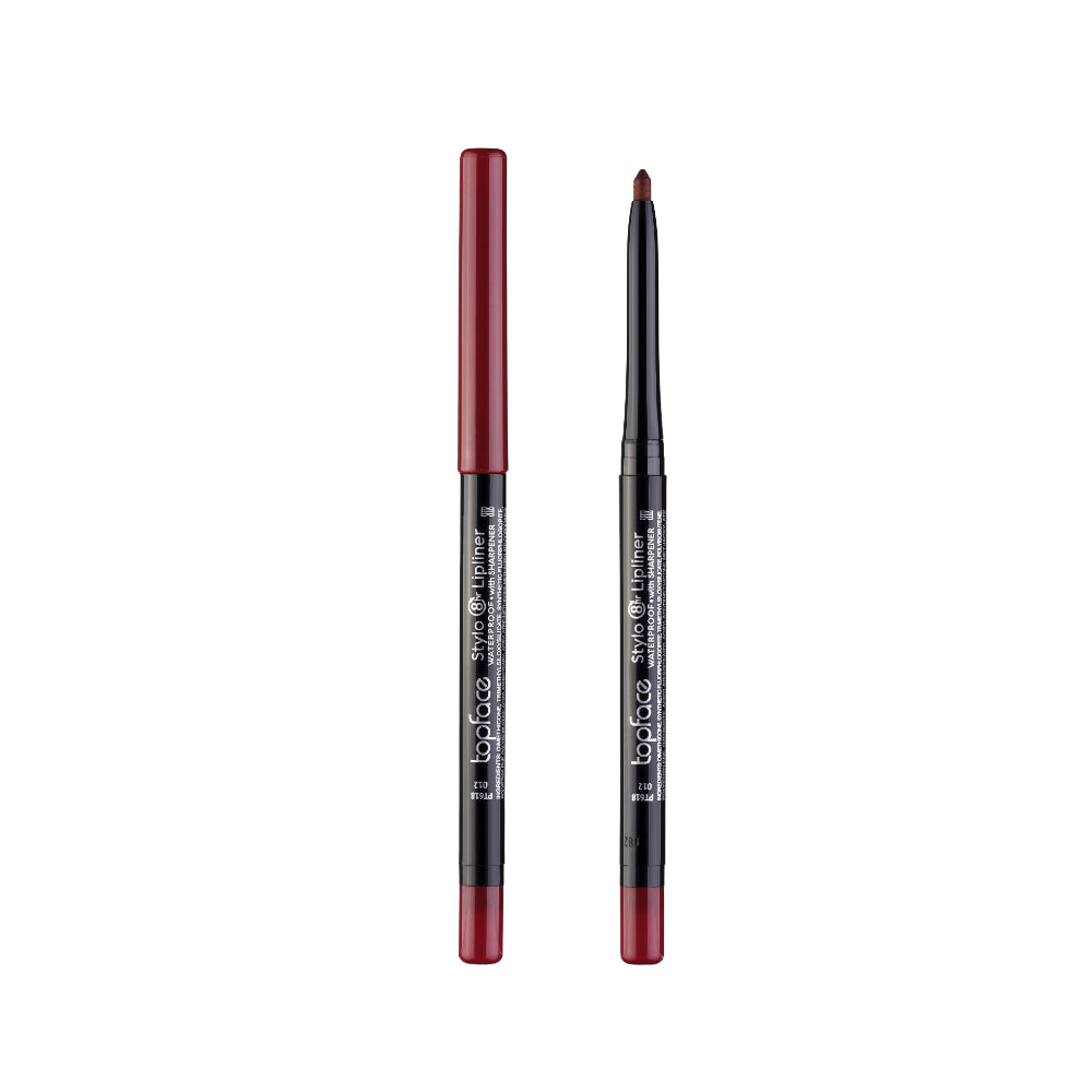 TopFace Stylo Waterproof Lipliner with Sharpener – PT618
