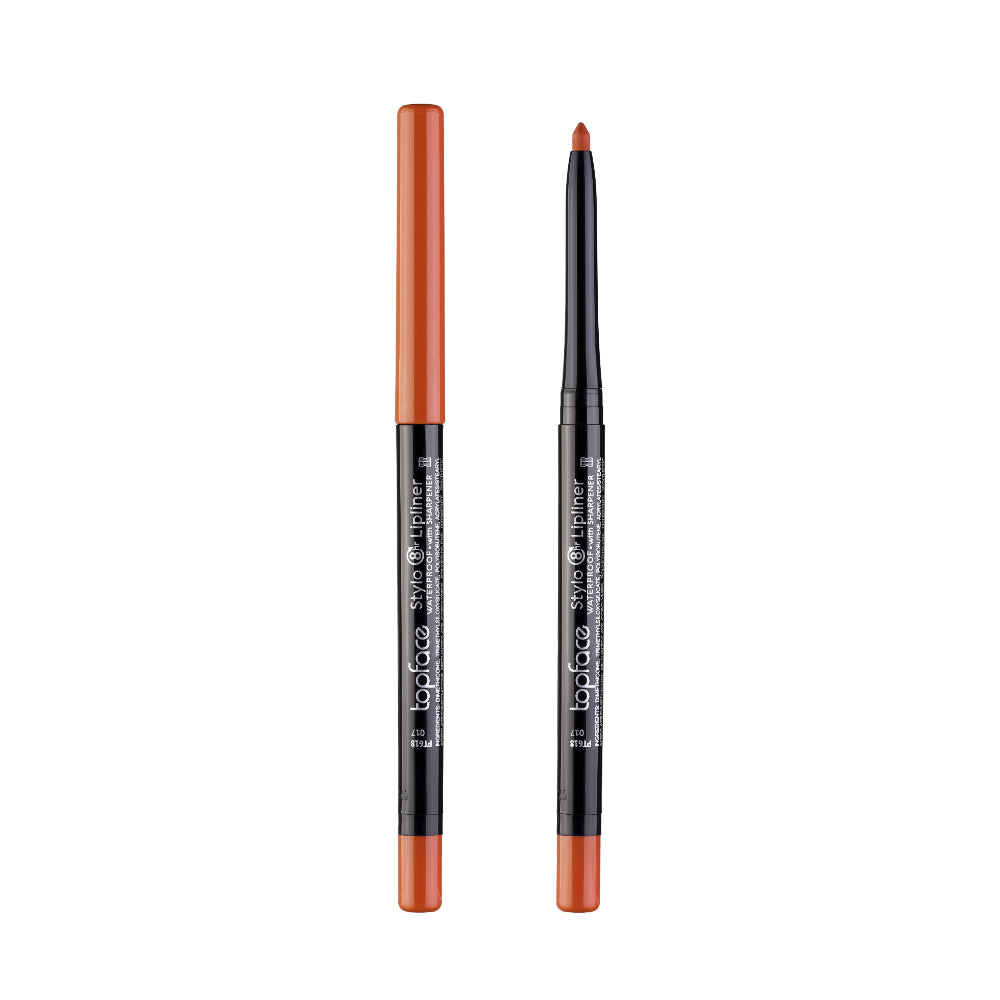 TopFace Stylo Waterproof Lipliner with Sharpener – PT618