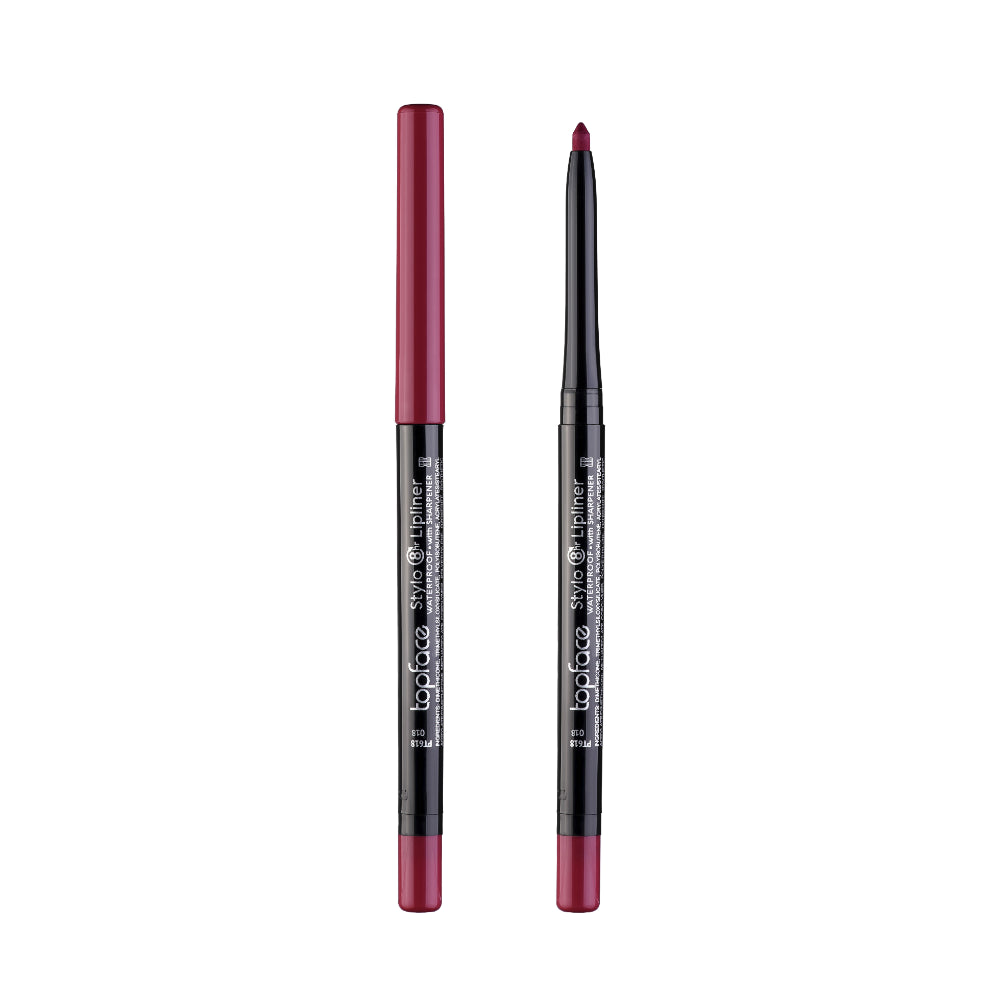 TopFace Stylo Waterproof Lipliner with Sharpener – PT618