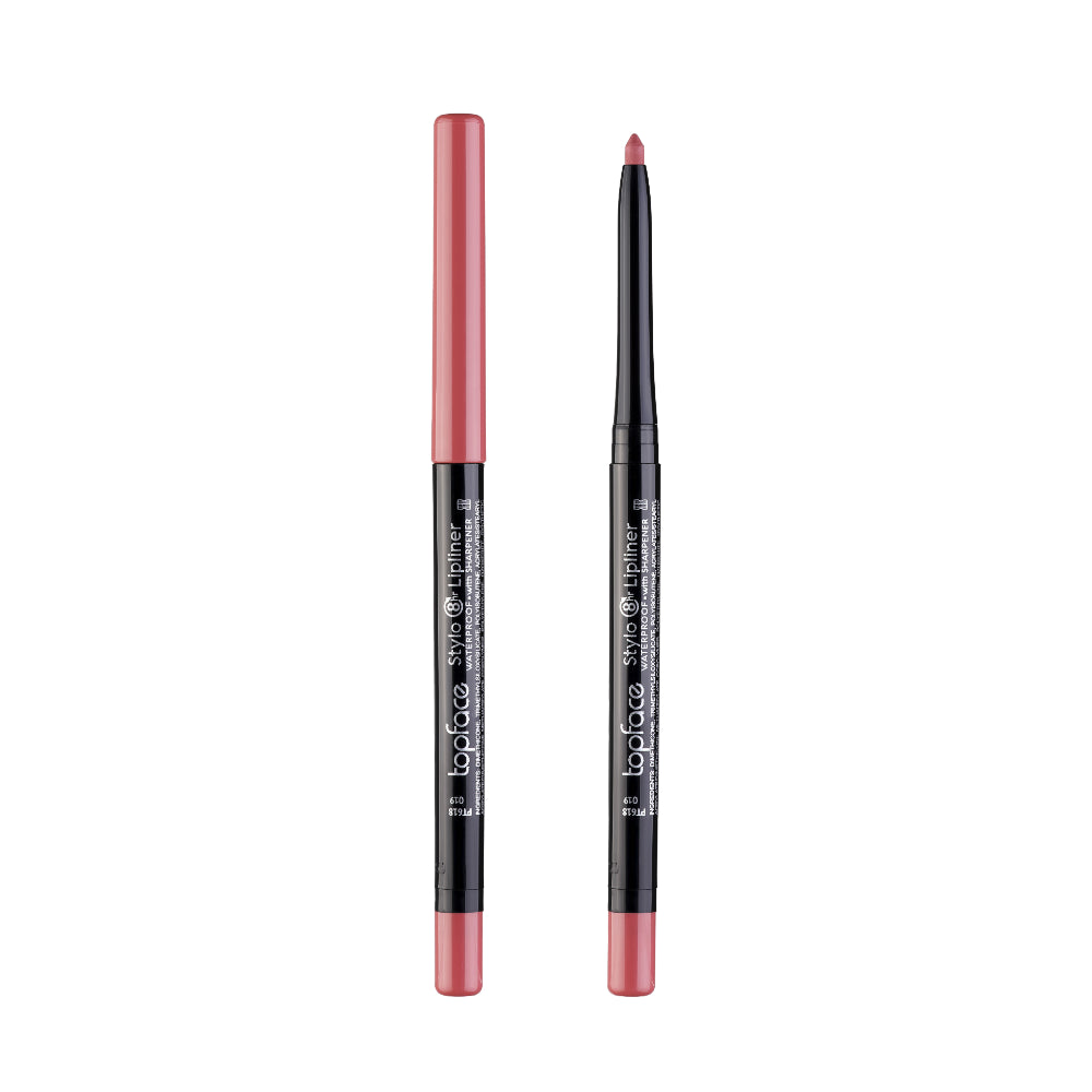 TopFace Stylo Waterproof Lipliner with Sharpener – PT618