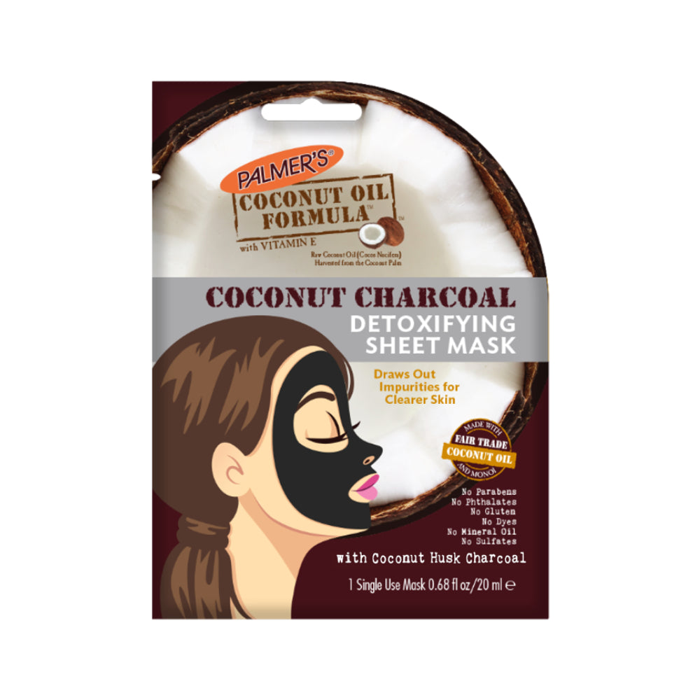 Palmer's Coconut Charcoal Detox Sheet Mask