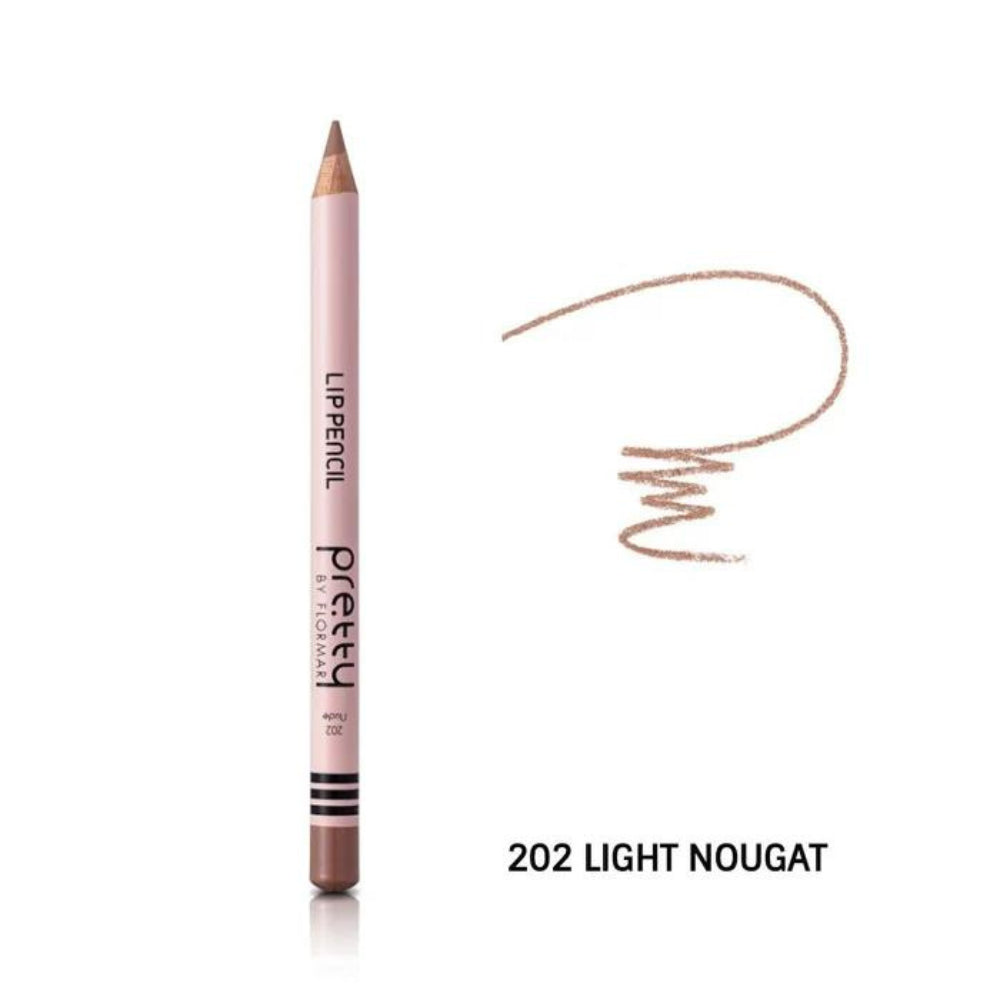 Pretty By Flormar Styler Lip Pencil 202 Light Nougat