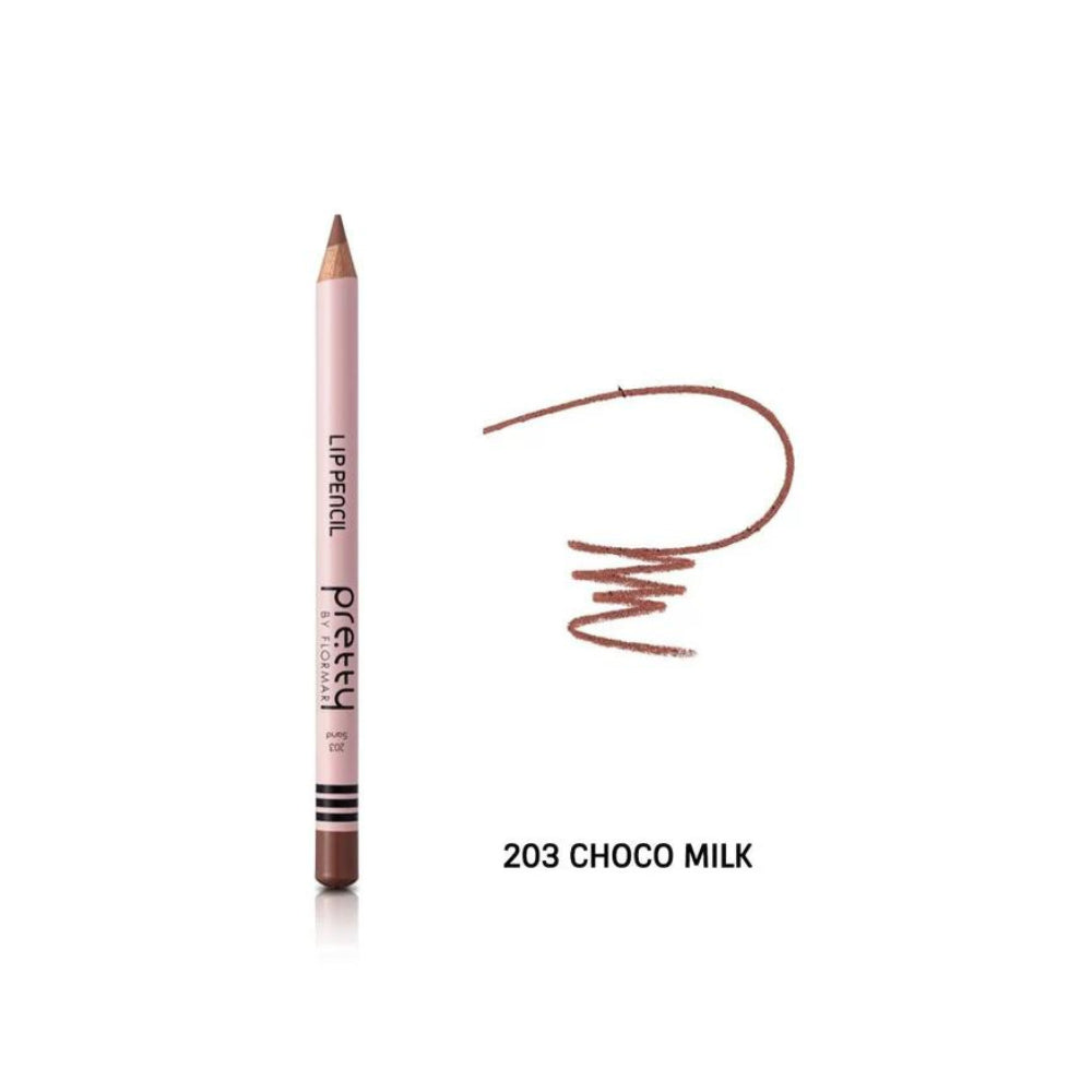 Pretty By Flormar Styler Lip Pencil 203 Choco Milk