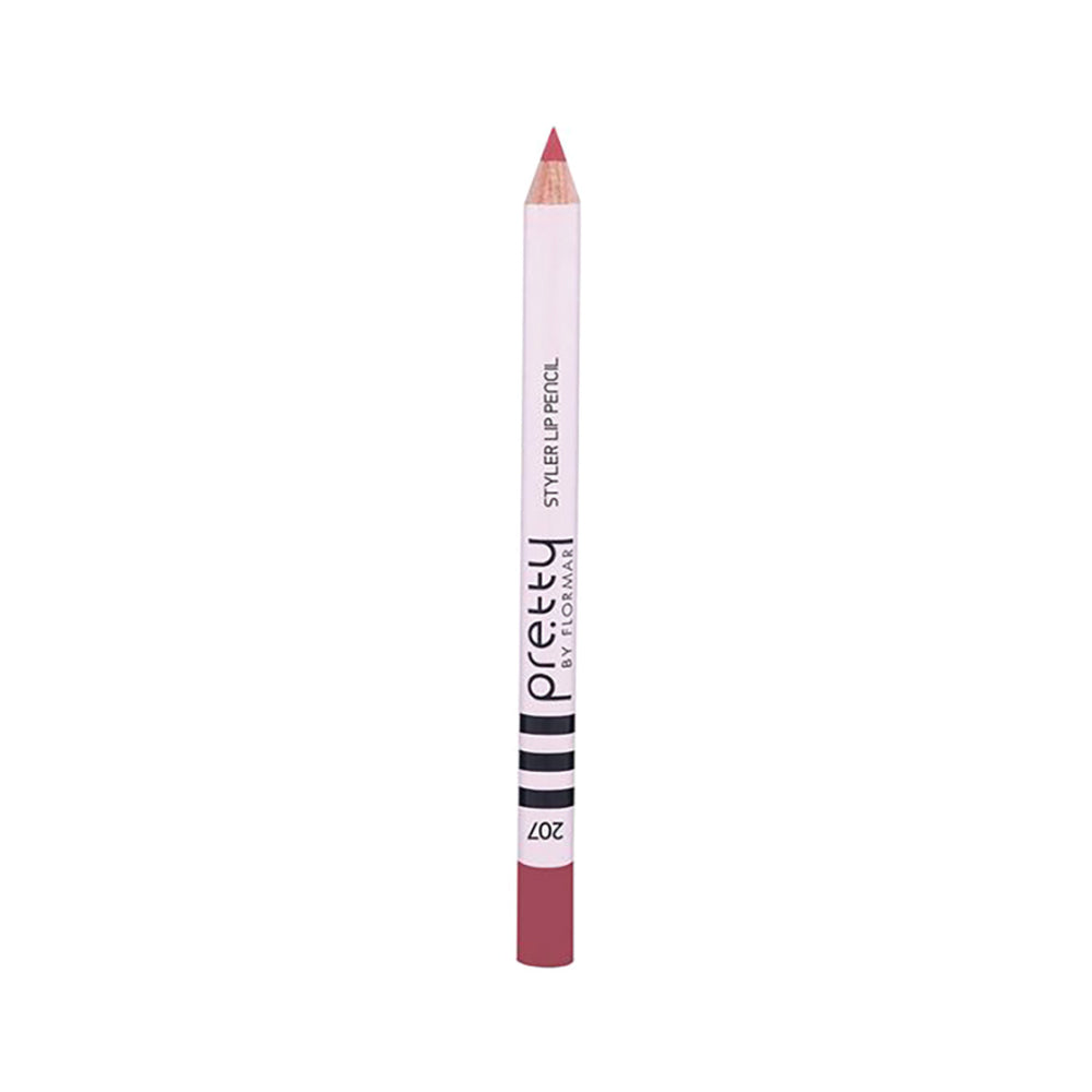 Pretty By Flormar Styler Lip Pencil 207 Deep Rose