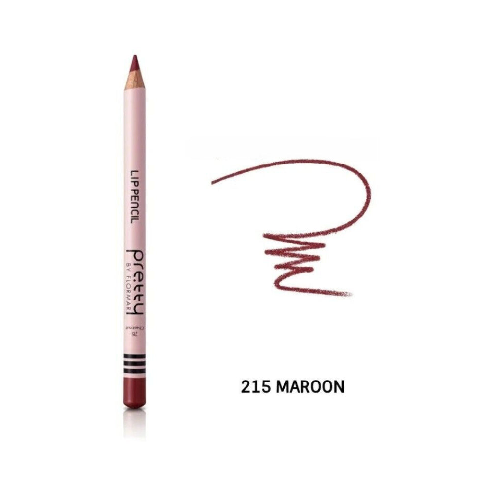 Pretty By Flormar Styler Lip Pencil 215 Maroon