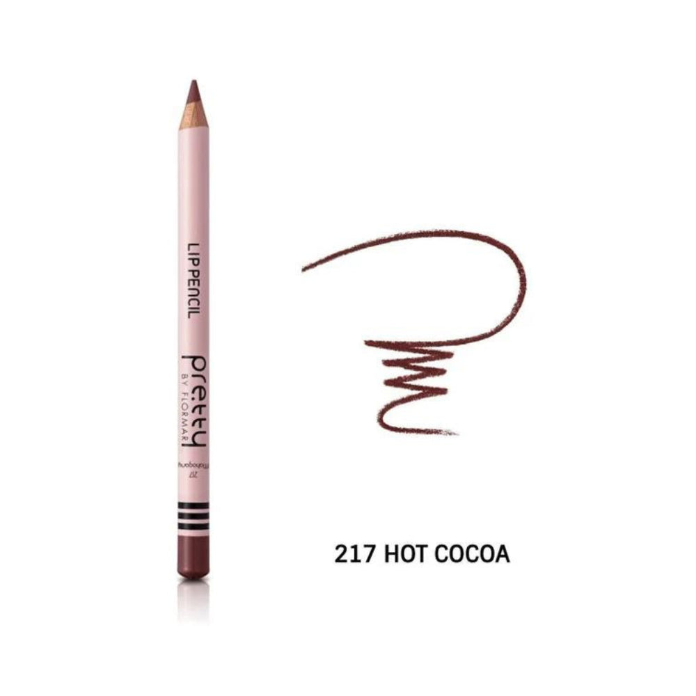 Pretty By Flormar Styler Lip Pencil 217 Hot Cocoa