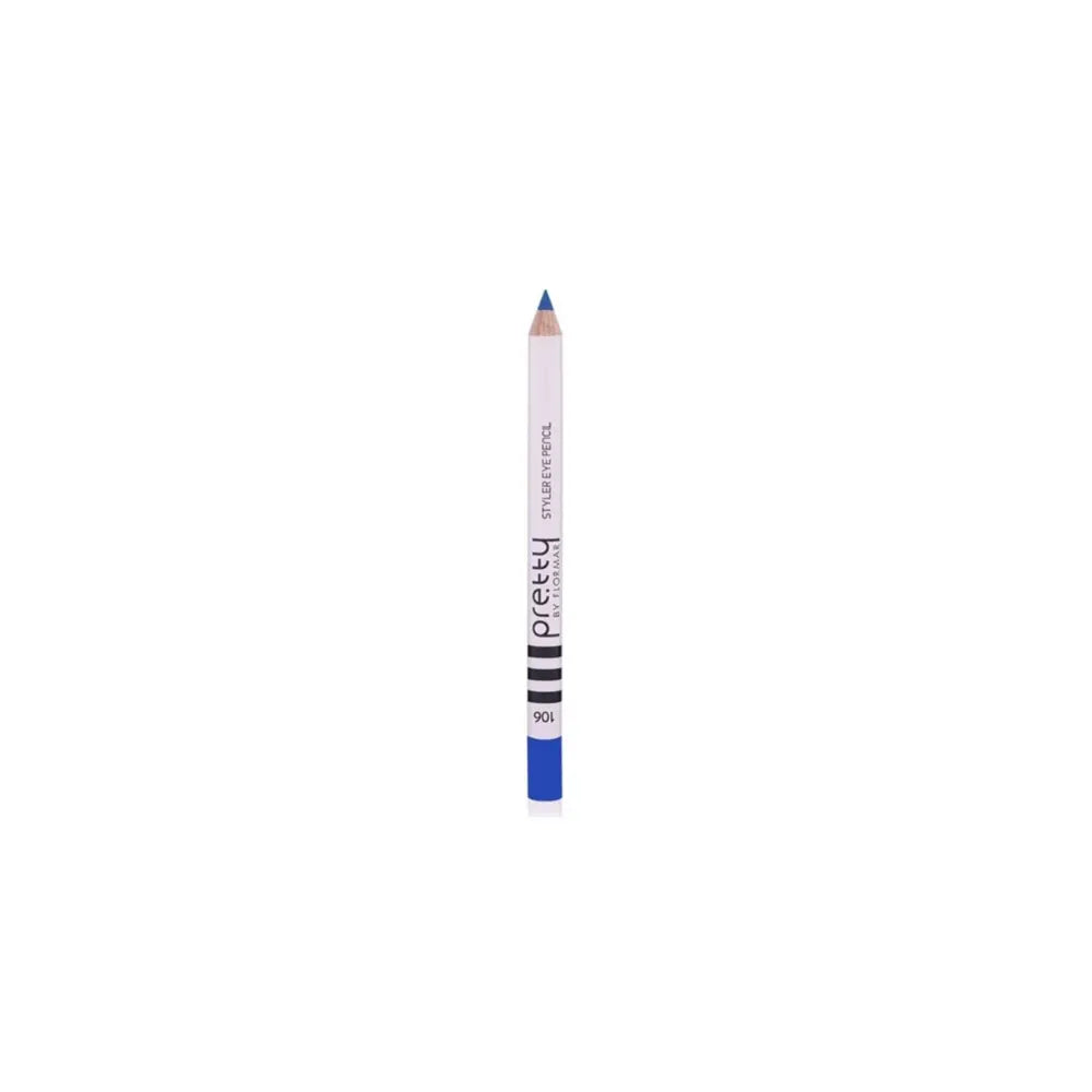 Pretty By Flormar Styler Eye Pencil Eyeliner 106 Electric Blue