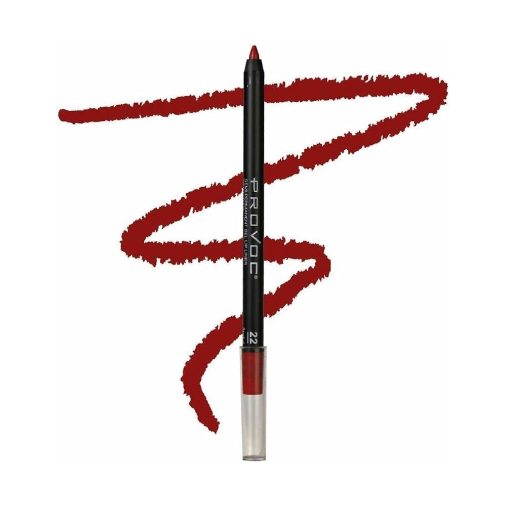 Provoc Semi Permanent Gel Lip Liner Filler 22