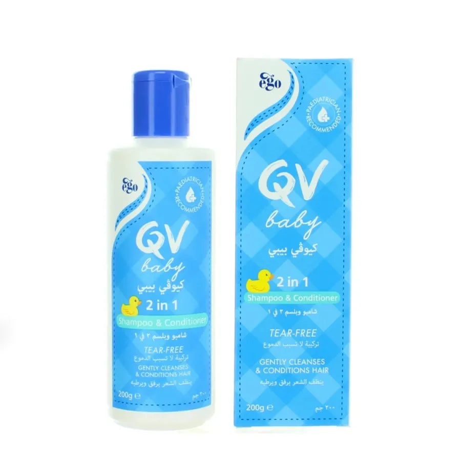 QV Baby 2 in 1 Shampoo & Conditioner 200ml
