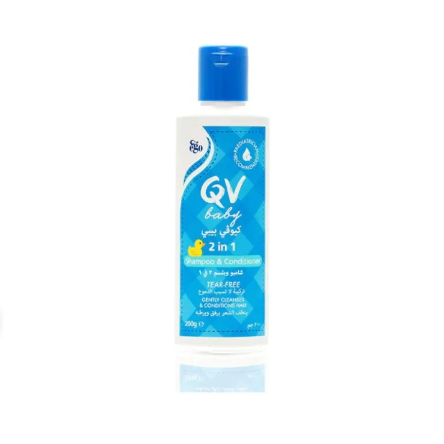 QV Baby 2 in 1 Shampoo & Conditioner 200ml