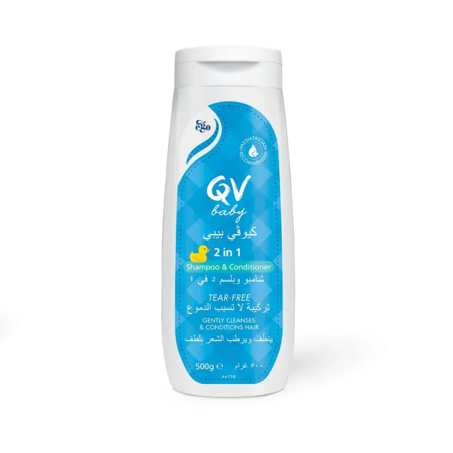 QV Baby 2 in 1 Shampoo & Conditioner 500ml