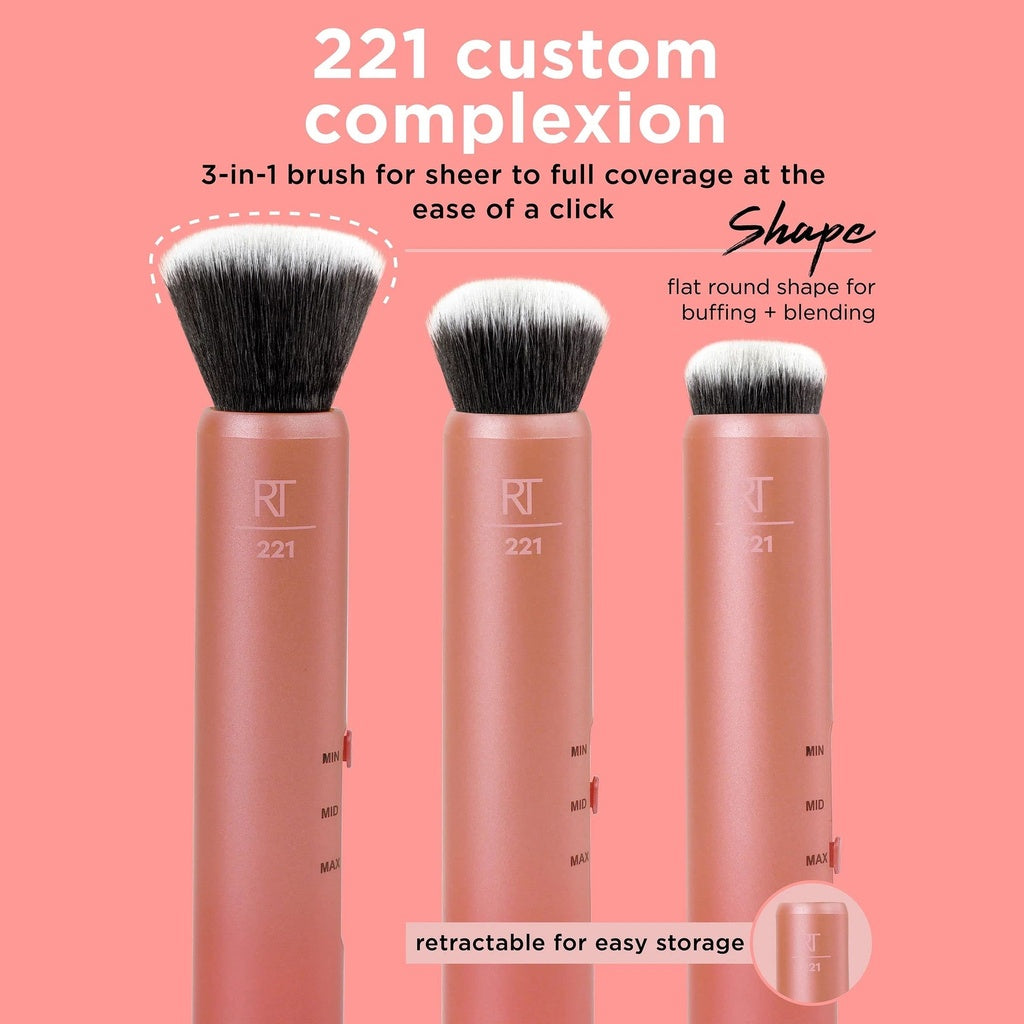 Real Techniques Custom Complexion Foundation 3-in-1 Makeup Brush