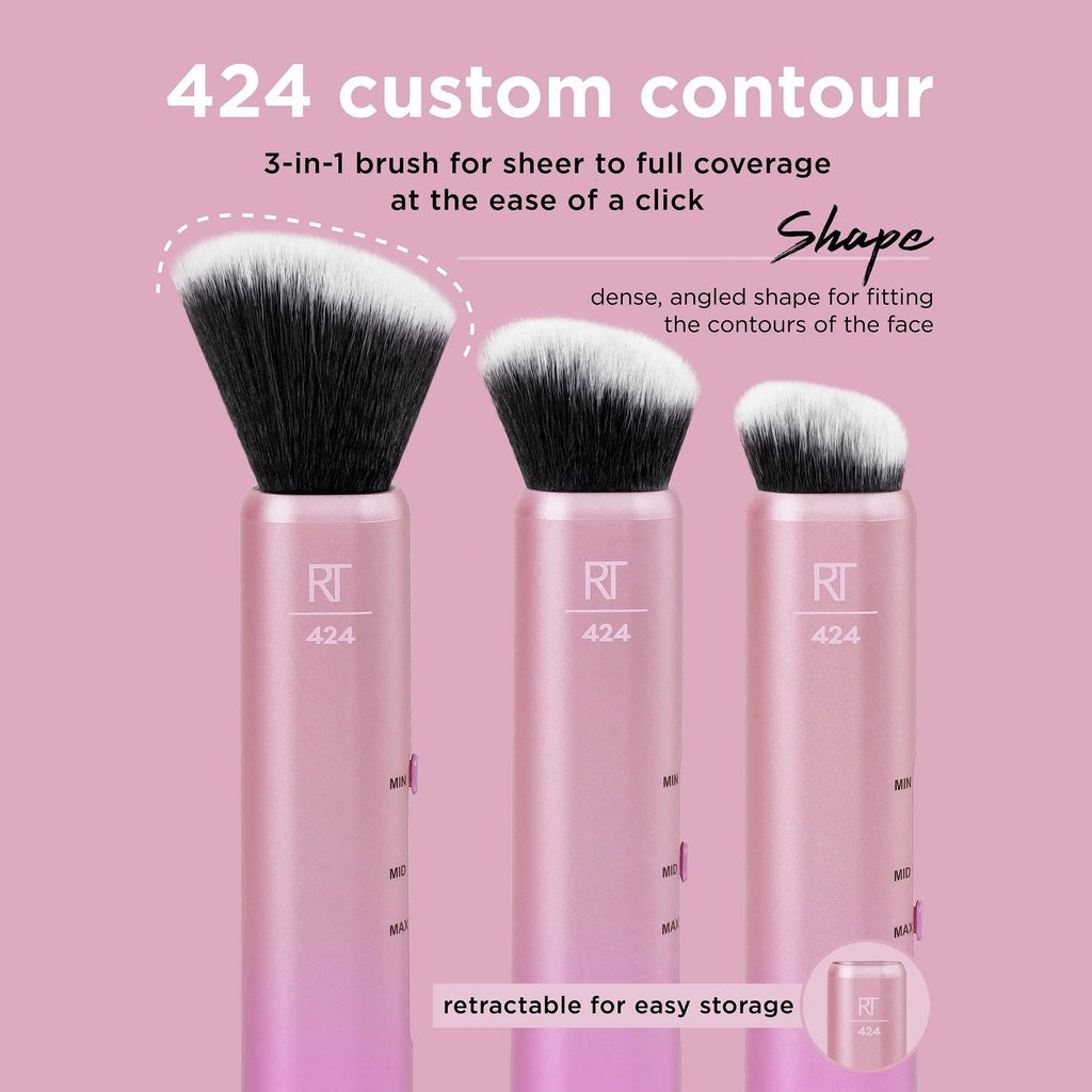 Real Techniques Custom Contour 3-in-1 Makeup Brush