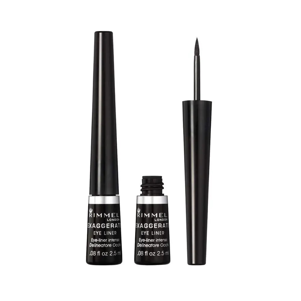Rimmel Exaggerate Black Liquid EyeLiner | Makeup / Eyes / Eyeliners Rimmel Exaggerate Black Liquid EyeLiner | Makeup / Eyes / Eyeliners