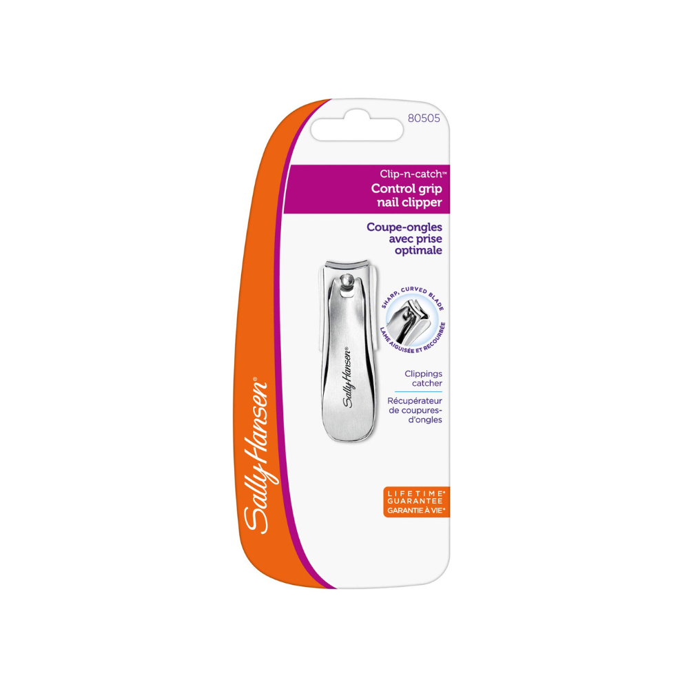 Sally Hansen Control Grip Nail Clipper with Catcher