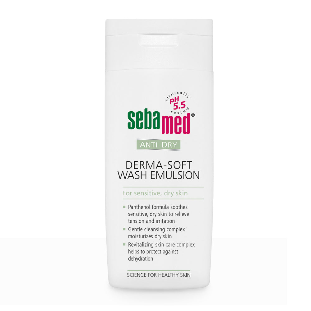 Sebamed Anti-Dry Derma-Soft Wash Emulsion 200ml