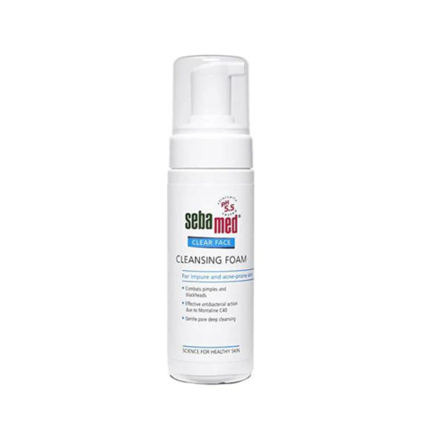 Sebamed Clear Face Antibacterial Cleansing Foam150ml