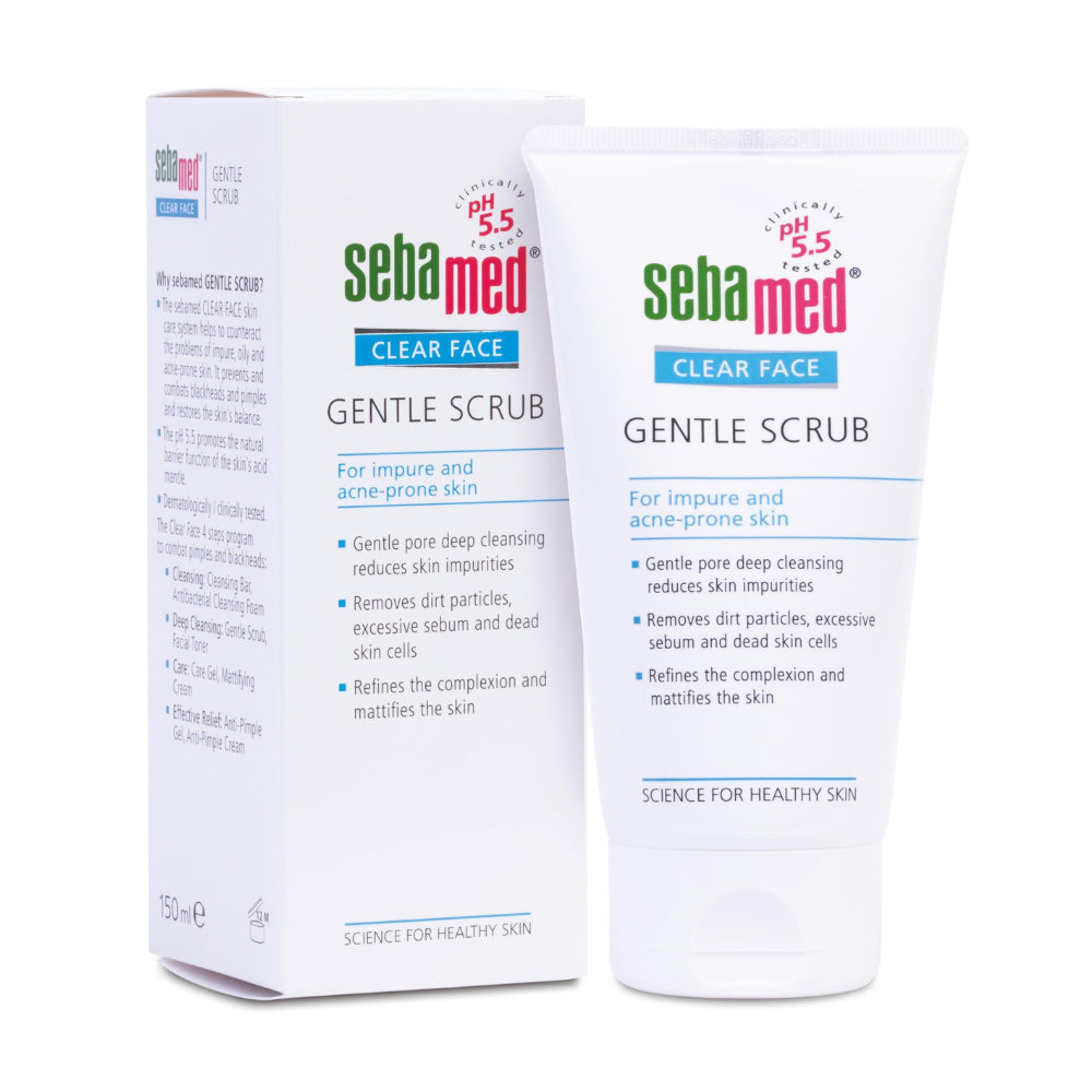 Sebamed Clear Face Gentle Scrub 150ml