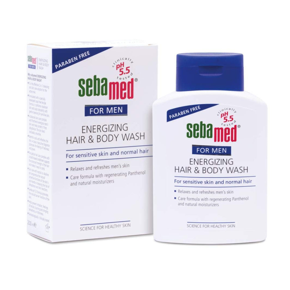 Sebamed Energizing Hair & Body Wash 200ml