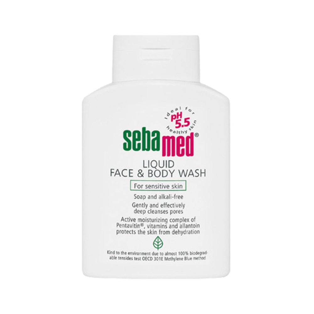Sebamed Liquid Face & Body Wash 200ml | Skin Care / Face Wash Sebamed Liquid Face & Body Wash 200ml | Skin Care / Face Wash