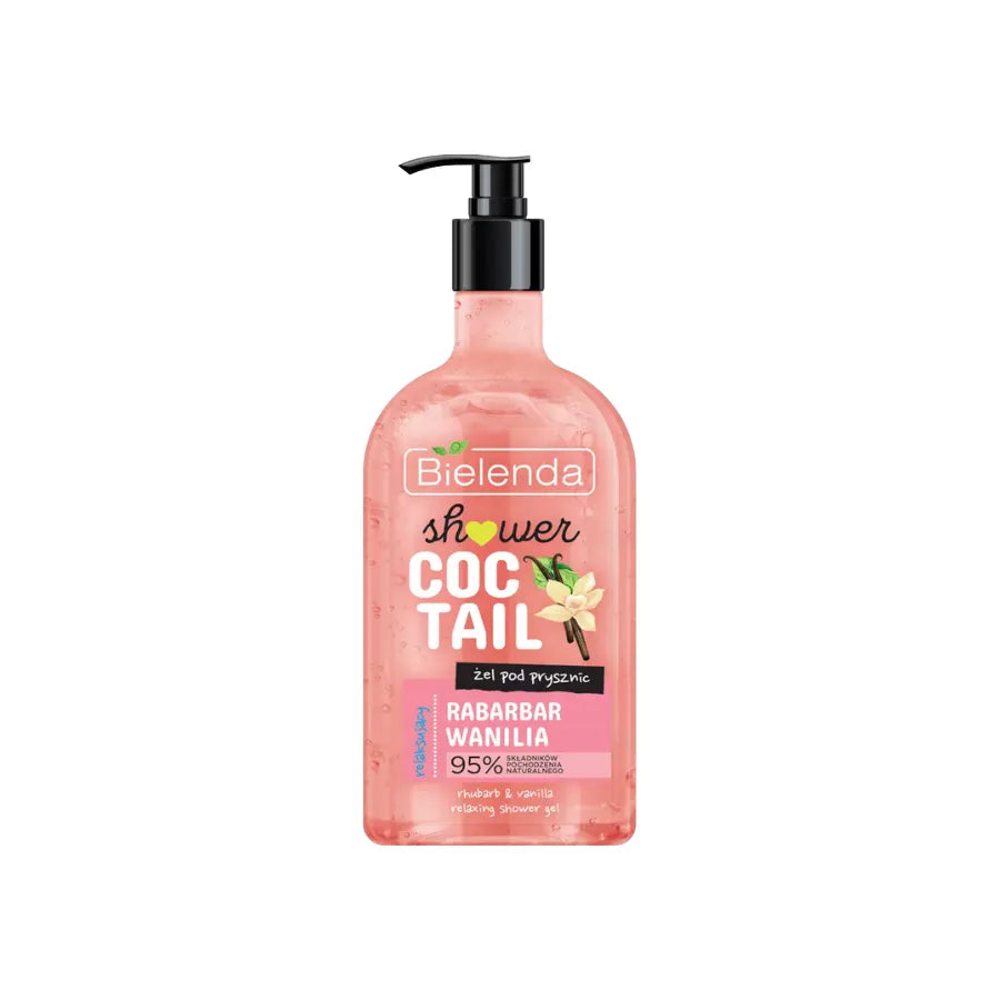 Shower Cocktail Relaxing Shower Gel Rhubarb + Vanilla 400 ml
