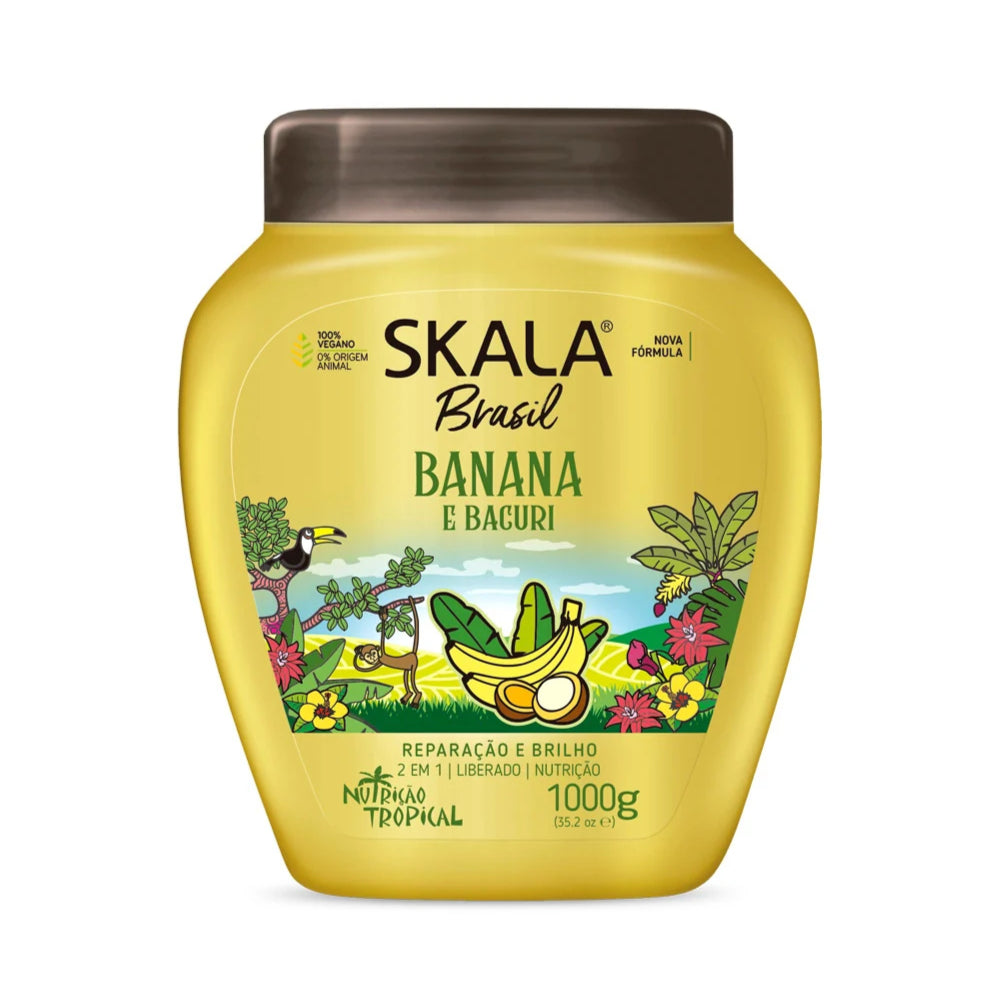Skala Banana 2 in 1 Hair Treatment Cream 1000G