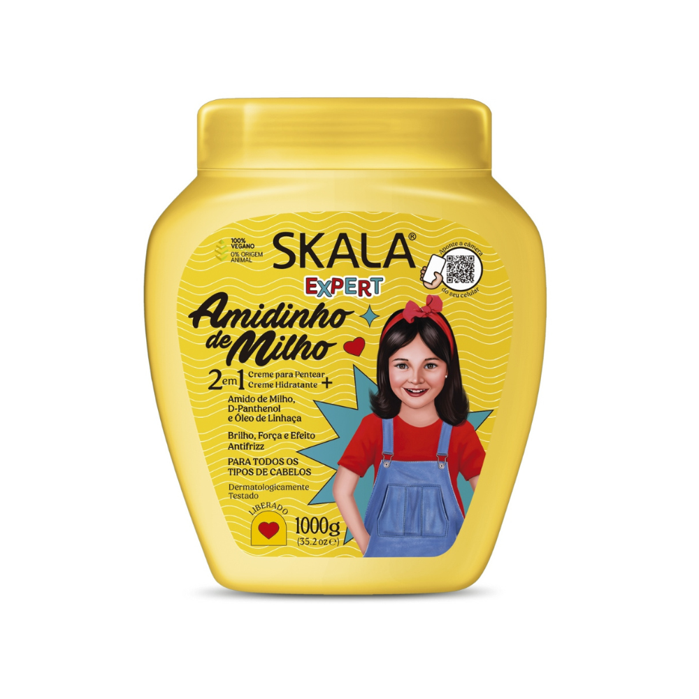 Skala Amidinho De Milho Kids 2 in 1 Treatment Cream 1000g
