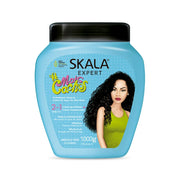 Skala Expert hair care product with a woman's face on the label

Skala Mais Cachos 2 in 1 Treatment Cream 1000g