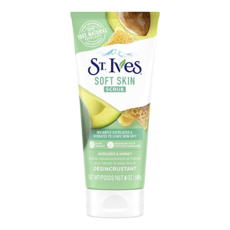 St. Ives Soft Skin Avocado and Honey Scrub 170g