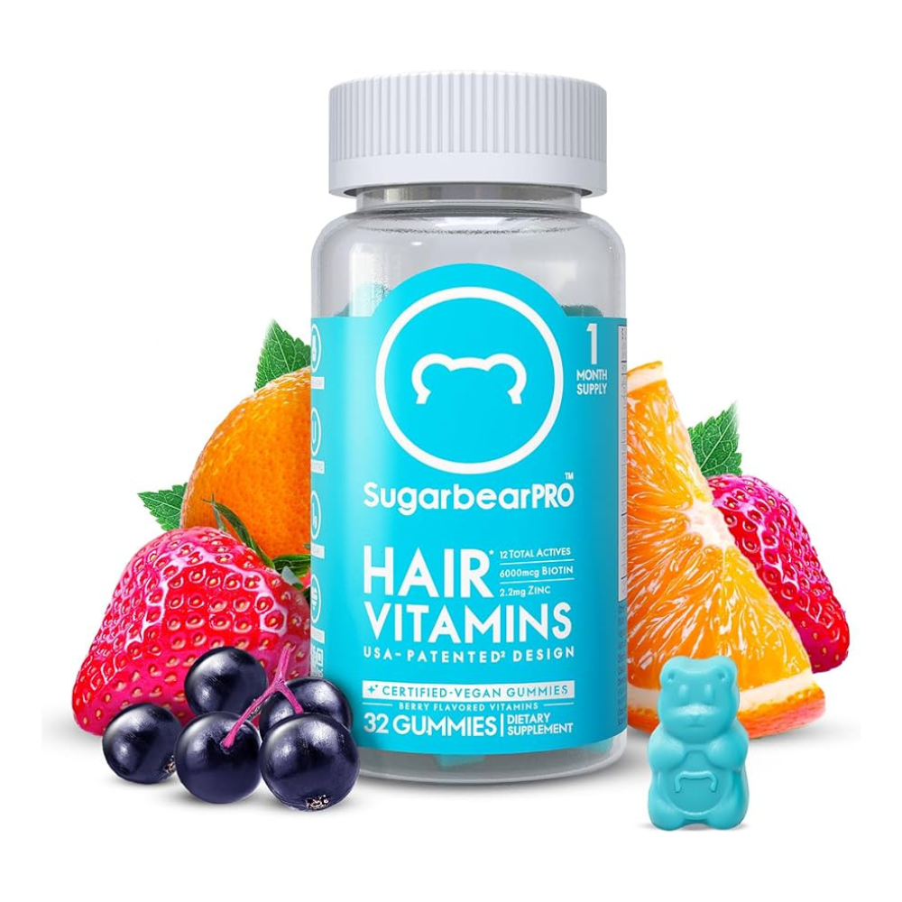 Sugar Bear Hair Gummies Hair growth Biotin 32 Gummies