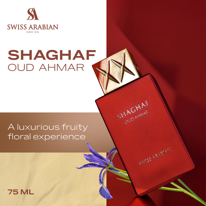 Swiss Arabian Shaghaf Oud Ahmar 985 75 ml EDP | Fragrance & Women's Perfumes Swiss Arabian Shaghaf Oud Ahmar 985 75 ml EDP | Fragrance & Women's Perfumes