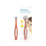 Toothbrush for Toddler Oral Care with Blue Bristles, Pink