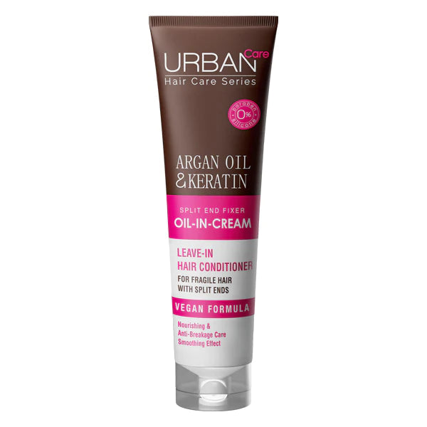 URBAN CARE ARGAN OIL & KERATIN COLOR
PROTECTION-OIL IN-CREAM 150 ml